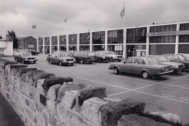 Lex Brooklands showroom on Wellington Road in October 1978.