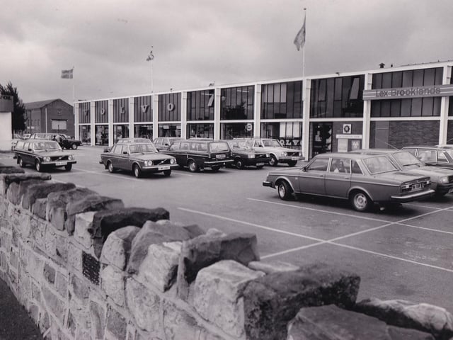 Lex Brooklands showroom on Wellington Road in October 1978.