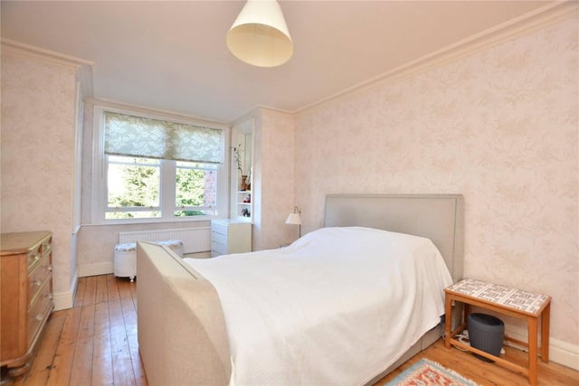 On the first floor are two double bedrooms, a further bedroom which has been extended and a house bathroom