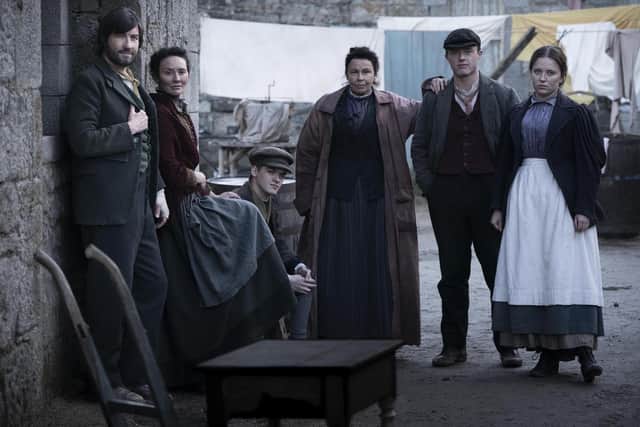 The cast of The Hardacres, Channel 5's new family saga set in 1890s Yorkshire (Picture: Channel 5)