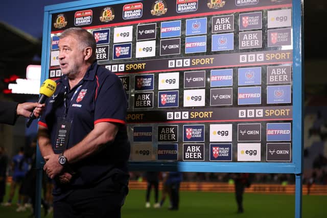 England coach Shaun Wane. Picture by Paul Currie/SWpix.com.