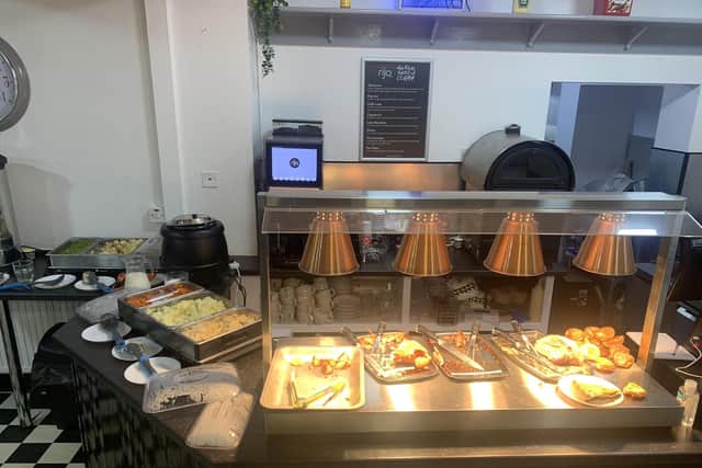 Reece Barr, 27 and his brother Jordan, 29, have set up the ‘Barr and Grill’ eatery in Stanningley, Leeds.