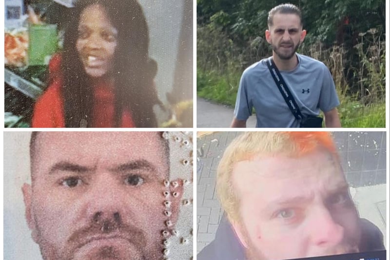 The following pictures are of people wanted by West Yorkshire Police