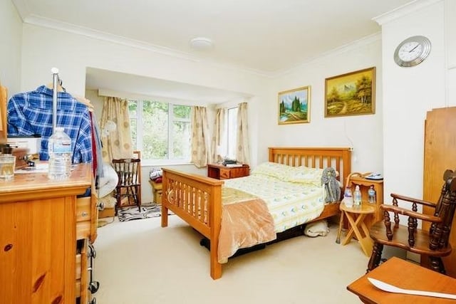 This family home is well-presented throughout - with this tastefully-decorated main bedroom one of the highlights.