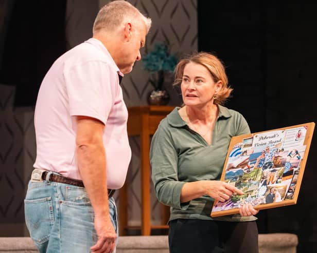 Phil Corbitt and Sarah Belcher in All at Sea