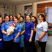 Enjoy these photo memories of babies born on Christmas Day in Leeds.