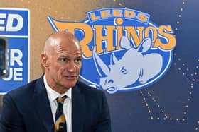 Leeds Rhinos coach Brad Arthur. Picture by Matthew Merrick/SWpix.com.