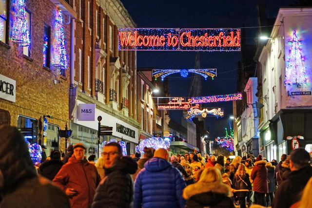 Chesterfield Christmas lights 2021