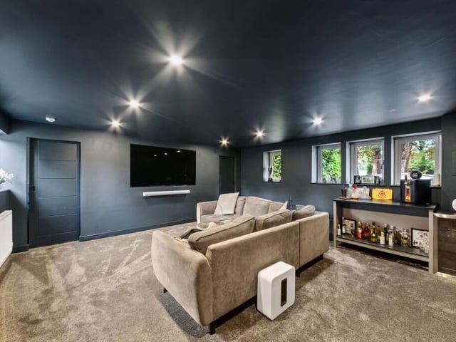 The cinema room or second lounge.