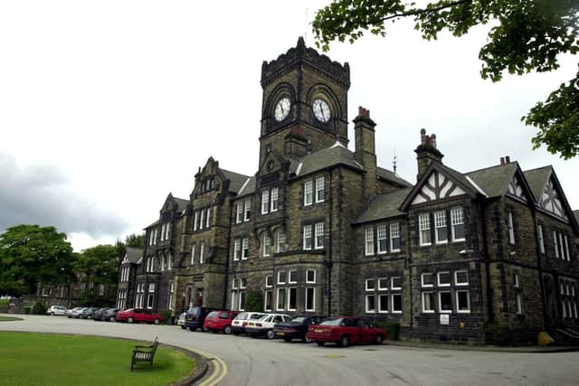 The former High Royds Hospital in 2001