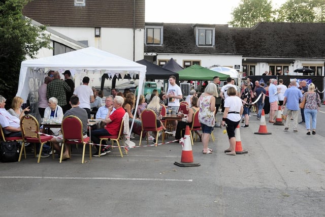 The Adel Beer Festival returned to Adel Sports and Social Club, in Church Lane, for the second time since the pandemic this weekend.