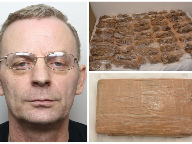 A drug dealer caught with 16kgs of cocaine and 48kgs of MDMA. Michael Flint, 55, was stopped in his car by police in East End Park. Officers found 10kgs of cocaine hidden inside. A further search was made at a nearby address controlled by Flint on Vinery Mount, where officers discovered the 48 kilos of MDMA and a further three kgs of cocaine. Two of his accomplices, from Manchester, were also jailed.