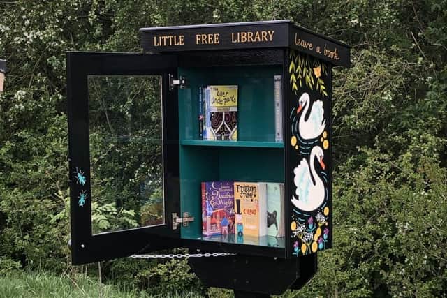 The Free Little Library designed by Christine Jopling