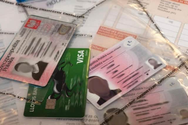 The young Albanian was found with fake driving licences (library pic).