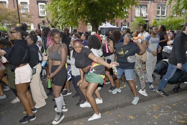 It was not a typical Monday morning as revellers enjoyed the celebration on a bank holiday.