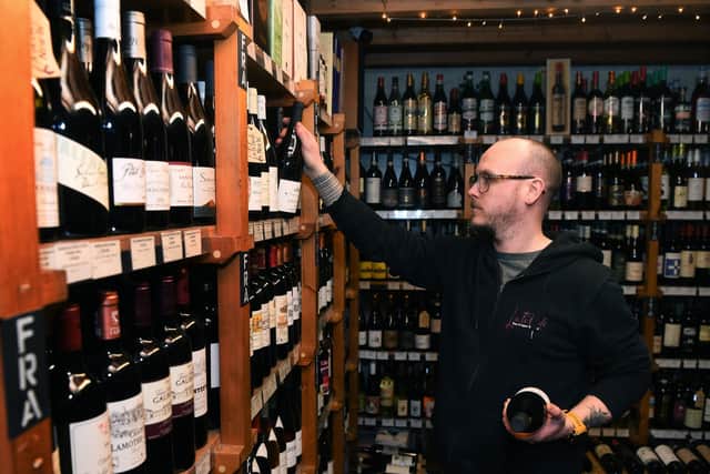 With more than 1,700 products packed into 660 square foot space, Latitude Wine is like an Aladdin’s cave (Photo: Jonathan Gawthorpe)