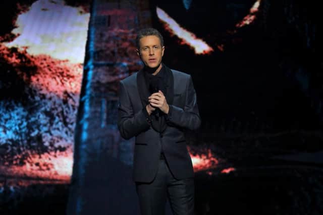 Geoff Keighley speaks onstage during The Game Awards in December 2019 (Photo: JC Olivera/Getty Images)