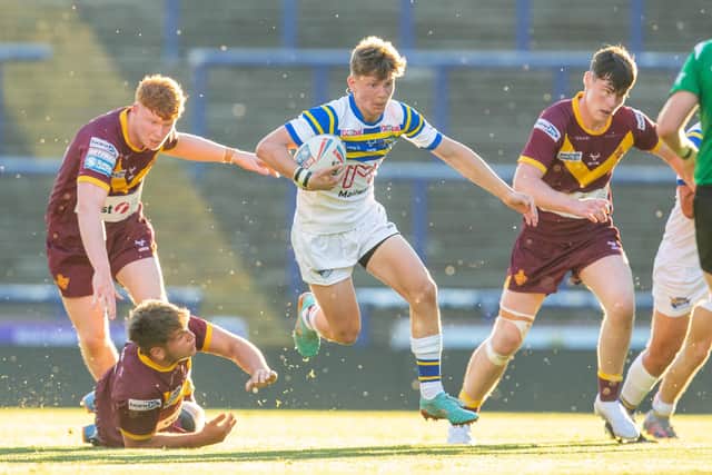 Leeds Rhinos' Joe Diskin. Picture by Craig Hawkhead/Leeds Rhinos.