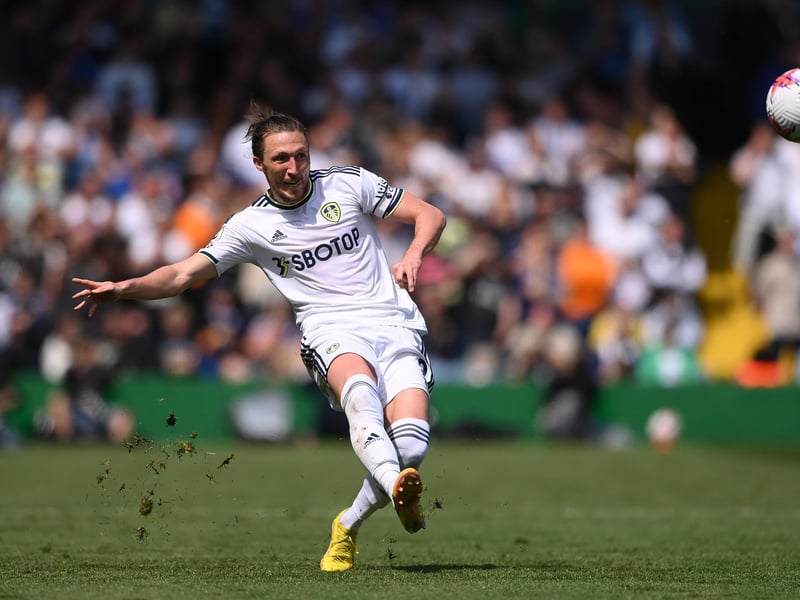 Luke Ayling, as it stands, will battle it out with Cody Drameh and Rasmus Kristensen for the right-back slot, but the latter has interest from Roma. There's a chance Ayling plays centre-back against Man Utd with Koch and Llorente gone. Photo by Stu Forster/Getty.