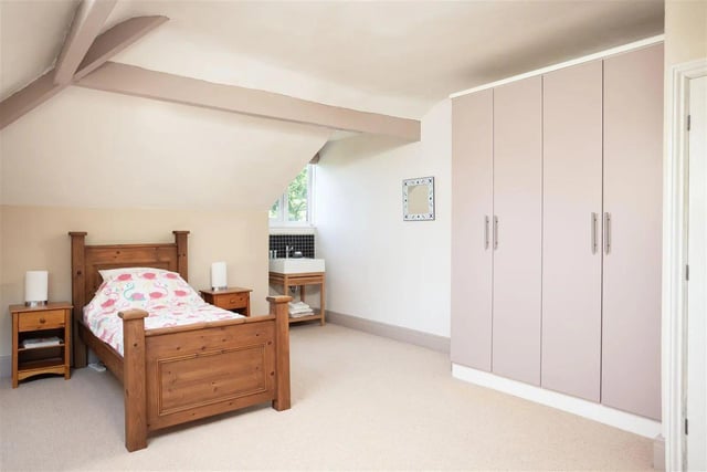 The top floor has two further double bedrooms as well as a second, fully-tiled house bathroom.