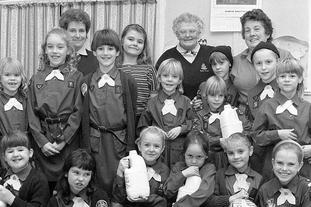 Shirebrook Brownies went on a camping trip in 1990 - did you go?