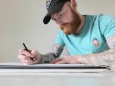 Sheffield artist, Luke Horton