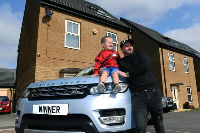 Ben Binks, 36, and his family have been living in a four-bedroom detached new-build in Wakefield, for the past two years. Picture: Jonathan Gawthorpe