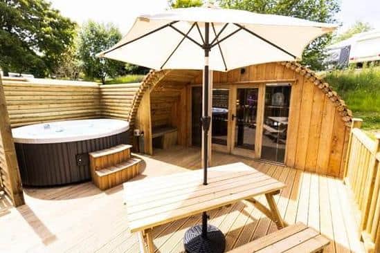 Two new pods - the Wykeham Pod and the Danby Pod - have opened at St Helen's Caravan Park in Wykeham