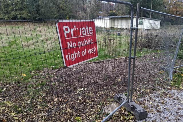 The site has been largely empty since 2004, when the cricket club folded, and has become unkempt. Photo: LDRS