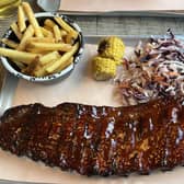 The portions were not exactly on the small side.