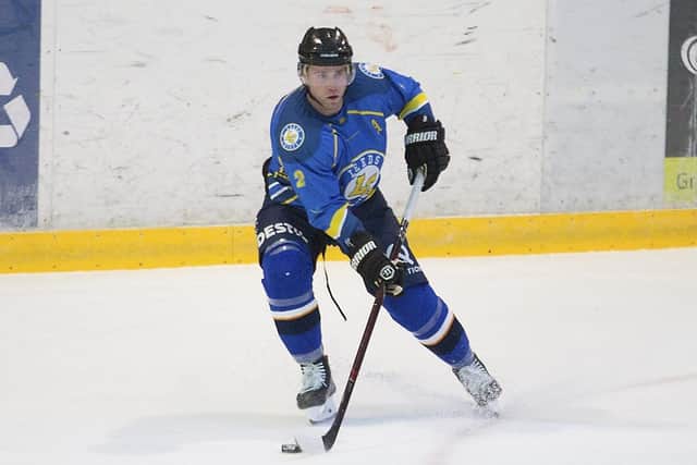 THAT WAS THEN: James Archer, in action for Leeds Chiefs at Milton Keynes Lightning in September 2019. Picture courtesy of Tony Sargent.