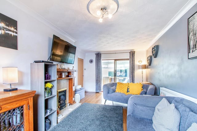 With the accommodation arranged over two floors, the property is made up of an inviting entrance hallway, delightful lounge, conservatory leading out onto the largely proportional garden.