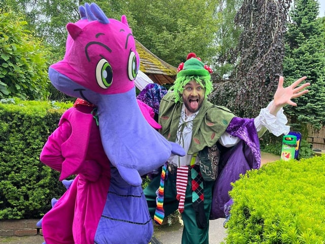Meet Tricky the Troblin after the Animal Antics Show