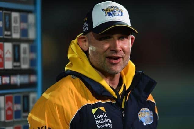 Leeds Rhinos coach Rohan Smith at Hull KR. Picture by Jonathan Gawthorpe.