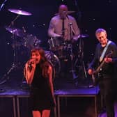 Robert Arkins (centre of photo) with The Commitments band.