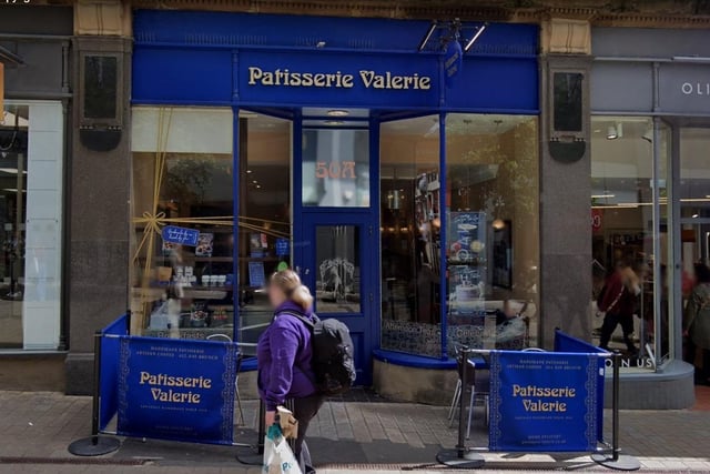 Patisserie Valerie, located on Albion Street, has a 'ham and hock and festive chutney croque' on offer this December, which is made with extra mature cheddar and creamy bechamel on a white bloomer.