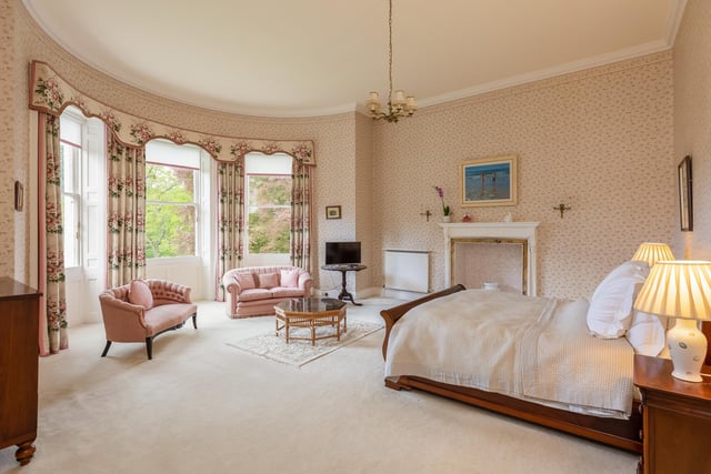 Fireplaces and period decorative features are to be seen in bedrooms within the property.