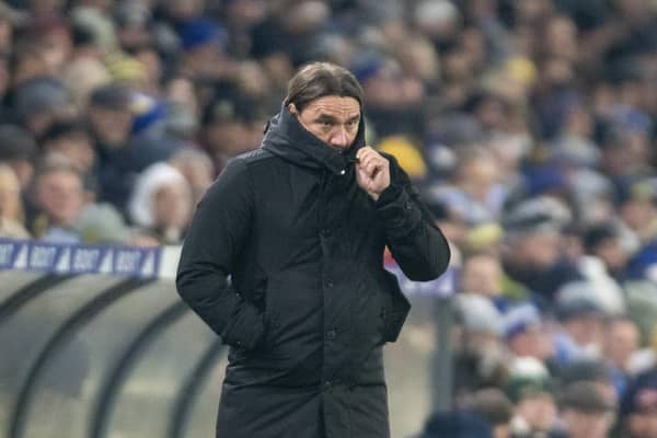 TEMPER LOST - Daniel Farke was an angry and animated figure on the touchline during Leeds United's 3-2 win over Middlesbrough at Elland Road but a happy man at full-time. Pic: Tony Johnson