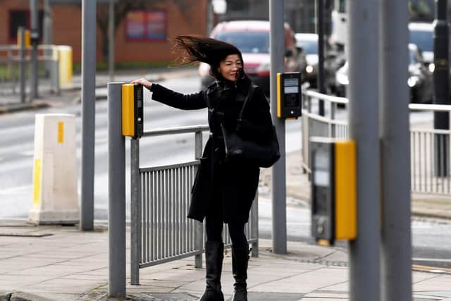 The yellow weather warning will be in force from 3pm on Thursday.