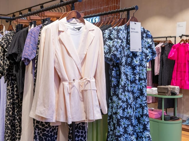 The shop has a gallery-inspired aesthetic