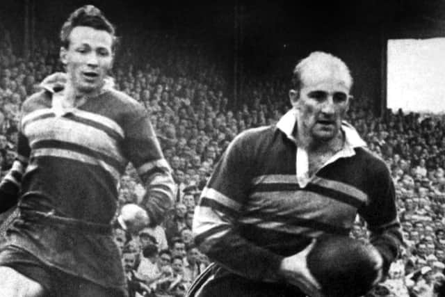Lewis Jones was a hero to Leeds fans during an incredible career with the club from 1952-64. Picture by Andrew Varley/Varley Picture Agency.
