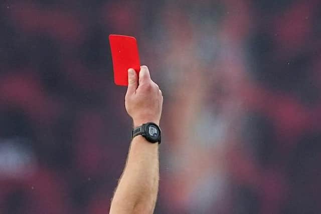 There were numerous red cards during the latest round of community ruggy league matches. Picture by Olly Hassell/SWpix.com