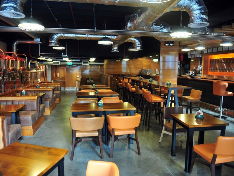 Located inside Trinity Leeds - CAMRA says: "As well as a wide variety and styles of beers and ciders on draught, there is a good list of bottled and canned beers and ciders."