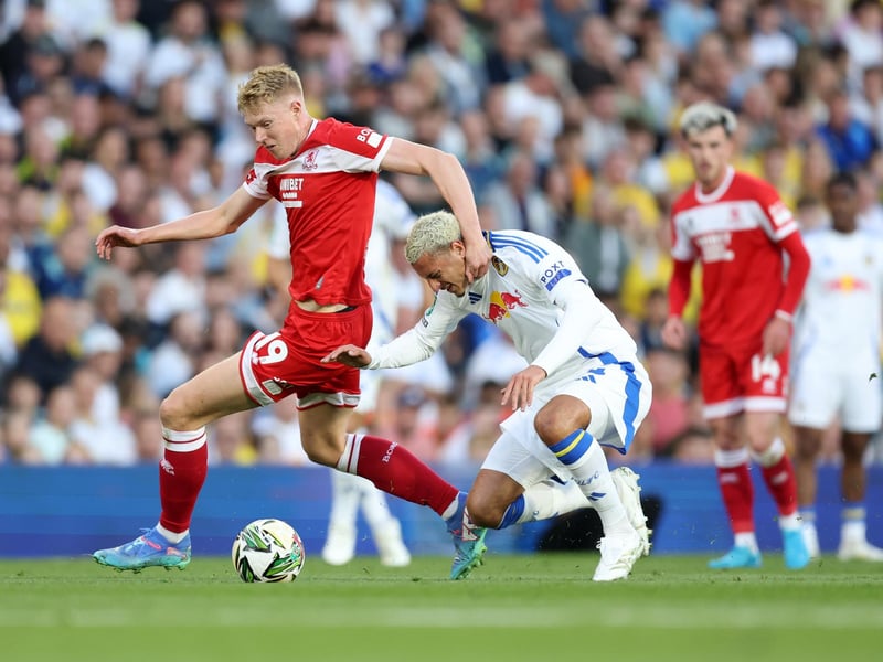 5 - Attempted to sort his team out and often dropped very deep but Leeds were all at sea after the break including in centre midfield.