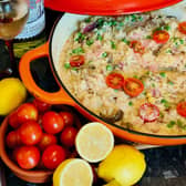 Karen Wright makes tasty risotto from leftovers (photo: Karen Wright)