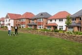 Examples of Redrow homes being built in Yorkshire 
