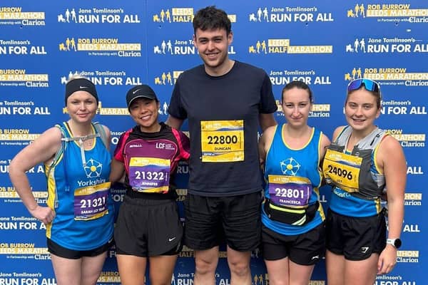 Sarah McCann, Jennifer Lee, Duncan Robertson, Francesca Cockcroft and Lily Firm.
