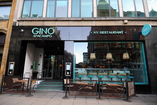 A customer at Riva Blu, now in the site of the former Gino D'Acampo restaurant (pictured), said: "Really lovely meal ate all of it our waiter was very nice and helpful as my mum didn’t know what to pick so he recommended some of the food options to my his name was Jimmy. Very beautiful restaurant as well."