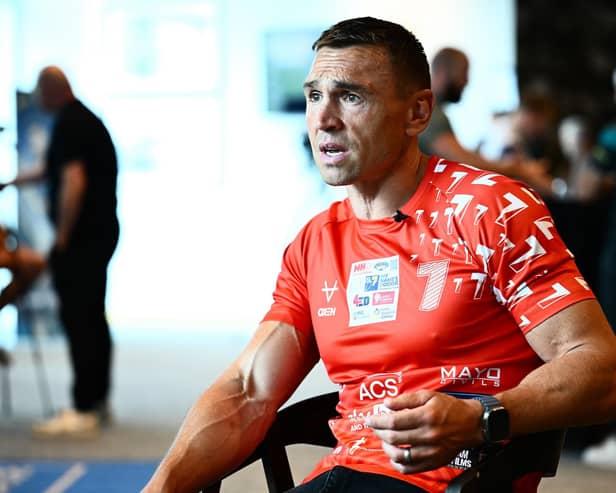 Kevin Sinfield is preparing for his final 7-in-7 challenge, which will visit Leeds Rhinos' AMT Headingley Stadium next week. Picture by Olly Hassell/SWpix.com.