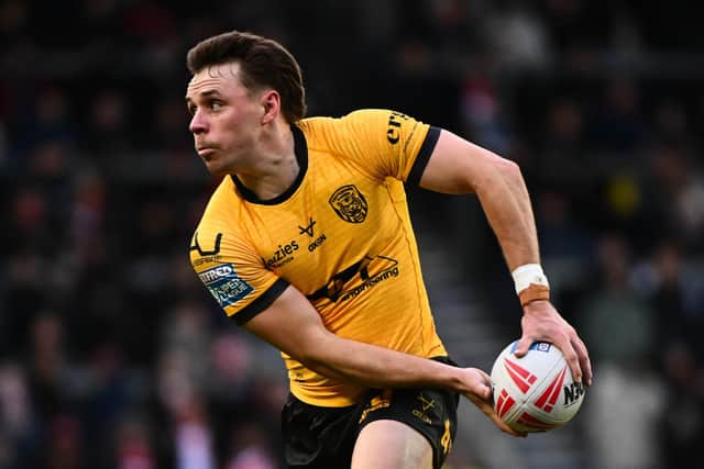 Blake Taaffe will make his Castleford Tigers debut in Saturday's Betfred Challenge Cup tie at Doncaster. Picture by Olly Hassell/SWpix.com.